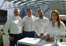 From Canada, the Sollum Technologies team are happy to show their LED growlight solutions. Louis Brun, Sam Soltani, Patrick Ménard and Jenny Zammit